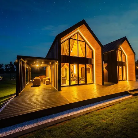 Ksiazeca Dolina Jacuzzi Sauna Dom Caloroczny Dolina Baryczy Prázdninový dům