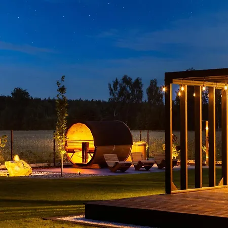 Ksiazeca Dolina Jacuzzi Sauna Dom Caloroczny Dolina Baryczy Prázdninový dům
